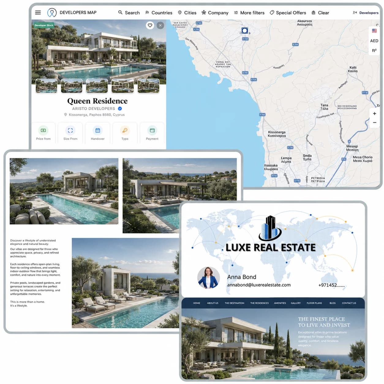 Real estate brochure platform examples for agents